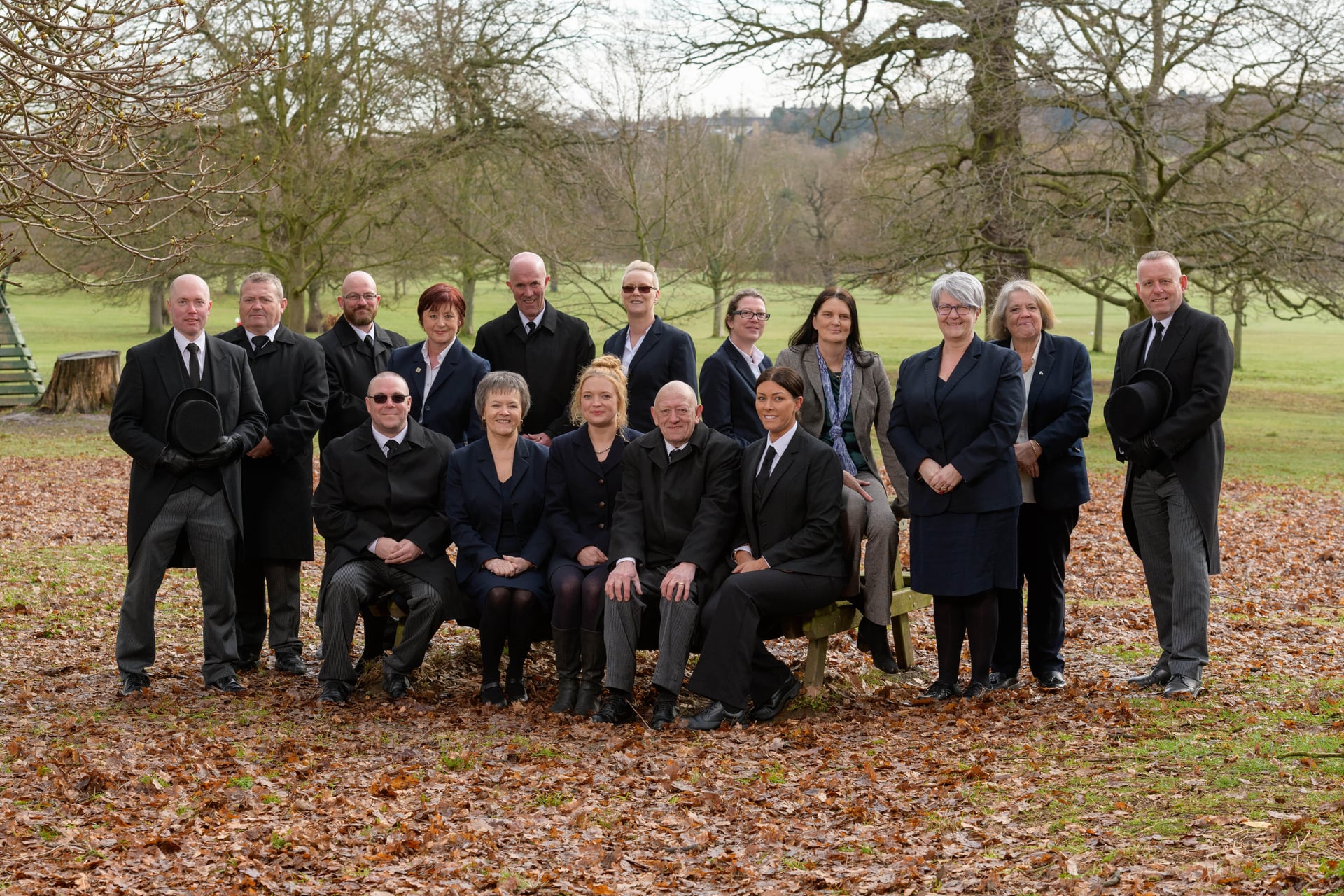 Group photo of the T F Morritt team